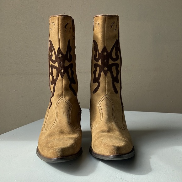 Bee Fly Suede Boots women’s size 8 - Picture 6 of 9